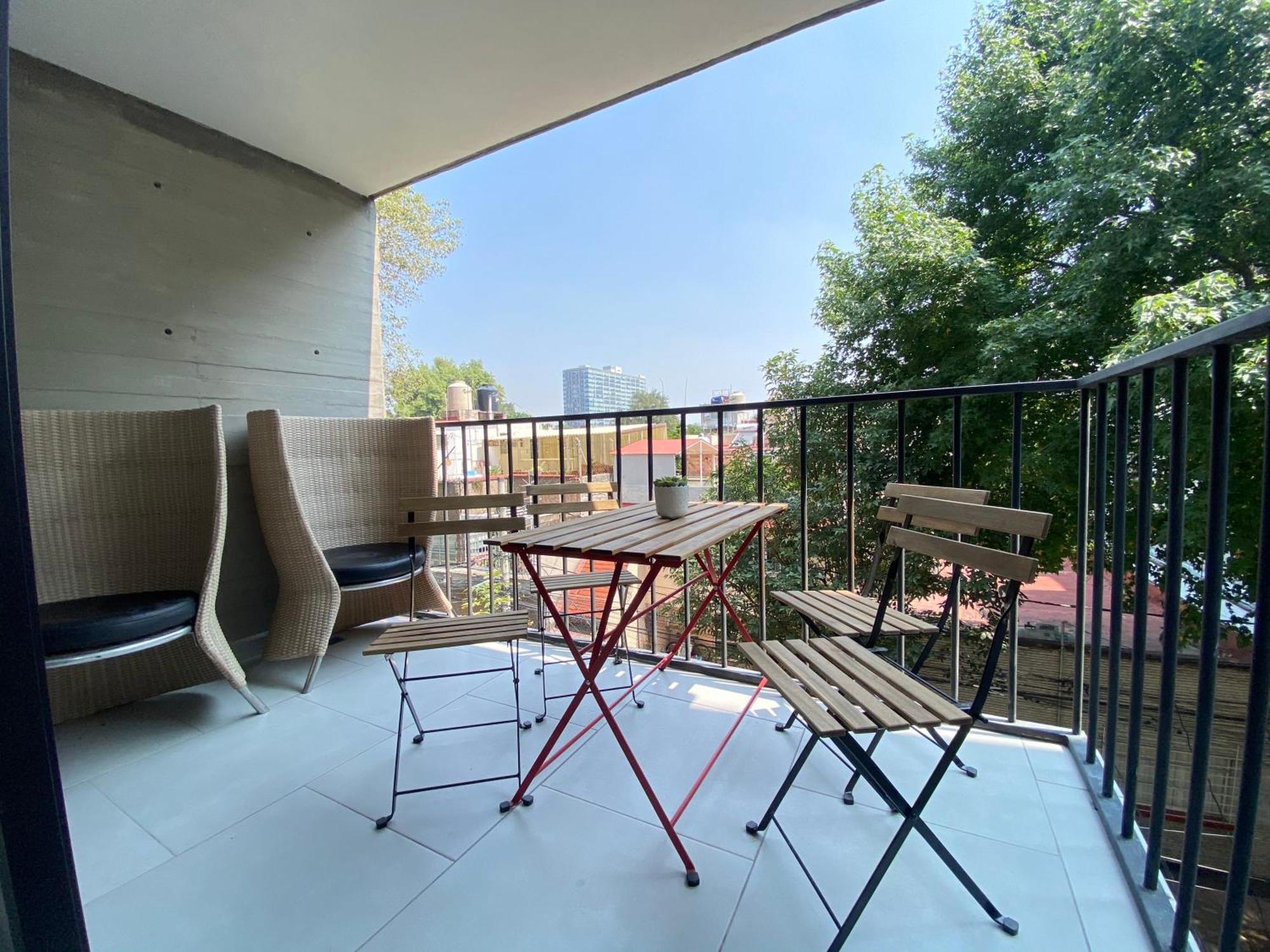 Terraza Gran Vista Pegado A La Condesa 2Br Hotell Mexico by Eksteriør bilde